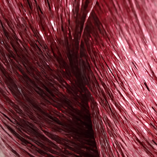 Color swatch for Crinkle Tinsel Hair, Pink Passion