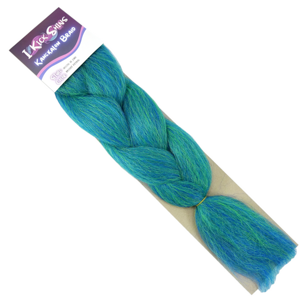 IKS Kanekalon Jumbo Braid, Bright Petrol Green