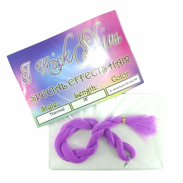 Packaging for Thermal Color Change Hair, Dark Amethyst/Orchid Purple