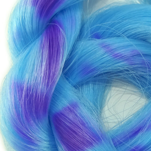 Color swatch for Thermal Color Change Hair, Blizzard Blue/Amethyst