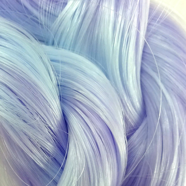 Color swatch for Thermal Color Change Hair, Pastel Lilac/Icy Blue