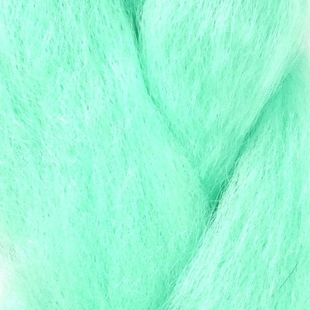 Color swatch for IKS Glow Jumbo Braid, Electric Mint