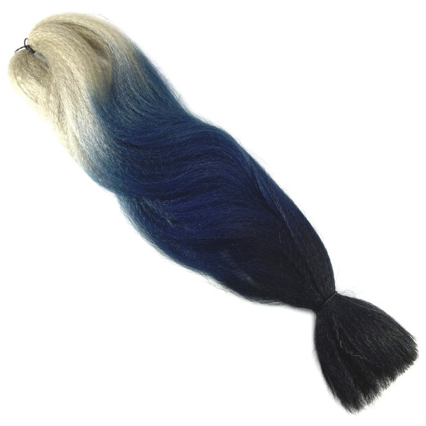 Full length view of RastAfri Highlight Braid, Phantom