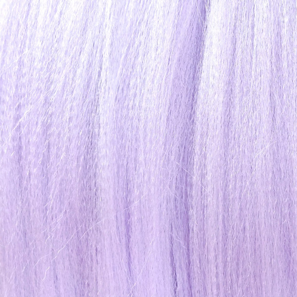 Color swatch for IKS Pre-Stretched 28" Kanekalon Ultra Braid, Pastel Lilac