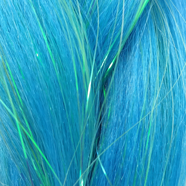 Color swatch for the blue in High Heat Sparkle Braid, Spring Blossom