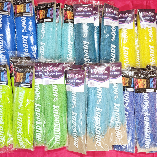 IKS Crinkle Twist Braid Closeout Lot #3