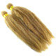 Full length view of RastAfri 19" Malibu Afro Kinky, HM27/613 Mixed Blond