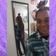 Samantha wearing twists in 24 Dark Blond, 35 Bright Auburn, Amber, Dark Purple, and Lavish Purple