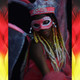 Miri wearing braids in Fire, photographed and styled by Tinarie Creations
