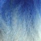 Close-up of the transition from blue to grey for RastAfri Highlight Braid, Nimbus