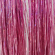 Color swatch for Holographic Straight Tinsel Hair, Pink Passion