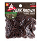 Beauty Town Rubber Bands, Dark Brown