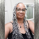 Donaliz wearing braids in 51 Grey and 60 Silver White