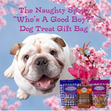 The Naughty Spotty™ "Who's A Good Boy?" Dog Gift Bag.