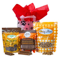 Naughty Spotty™  "Love You Lots" Dog Treat Gift Bag.