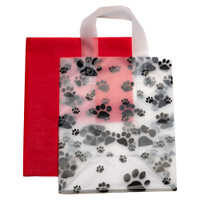 Daisy Mae's™ Treats Holiday Gift Bag includes a paw print gift bag and tissue.