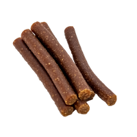 With their soft, chewy texture and 2.5" size, Daisy Mae's Lil' Duckies Soft Chew Sticks are bendable and can be enjoyed by all size and age dogs.