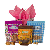 The Naughty Spotty™ "Big Softie" Dog Treat Gift Bag.