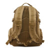 Cushion back support of backpack in color coyote