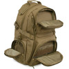 Features multiple zippered compartments and pockets for gear