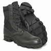 Altama Jungle PX tactical boots with drainage vents and a rugged Panama mud-shedding outsole, black