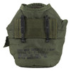 Back side of G.I Issue 1qt Canteen Cover in olive drab Back side of G.I Issue 1qt Canteen Cover in olive drab