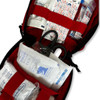 open molle first aid kit with real contents