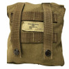 Back side of the U.S Military IFAK pouch showing the product tag