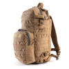 Side of the FILBE 3 Day Assault Backpack showing the MOLLE webbing and one of the shoulder straps