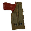 Specter 9MM MOLLE Tactical Holster in the color coyote with mag inside 