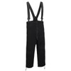 Military Fleece Bibs Overall in black
