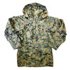 USMC MARPAT Gore-Tex Parka - Military Issue laying flat 