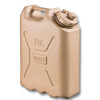 Military Issue 5 Gallon Water Can, Jerry Can in Tan color like new