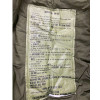 Close up of the instructions for the Cold Weather Vintage Sleeping Bag
