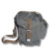 Polish Camo Gas Mask Bag W/Strap, Used