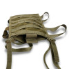 close up of the MOLLE webbing 
