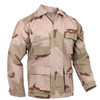 BDU Jacket Shirt, Special in the pattern 3 color desert camo BDU Jacket Shirt, Special in the pattern 3 color desert camo