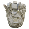 2 Pack, USMC Issue Coyote MOLLE Dump Pouch, Damaged