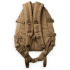 padded back, shoulder straps and waist belt of the London Bridge Tactical 3 Day Backpack 
