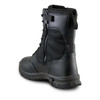 Back side of the Original SWAT ProTec 8" Tactical Duty Boot showing the heel of the boot along with the side zipper