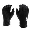 black fleece glove with mid level everyday warmth 