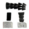 Internal wedge and pad set for the Revision Viper Modernization DLX Helmet Kit