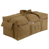Made of heavyweight canvas with reinforced vinyl handles