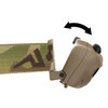 NVG Adapter Plate for mounting on helmets with NVG shrouds.