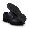 Black Altama Mil-Spec Oxford women's dress shoes with polishable leather and a slip-resistant professional outsole.
