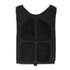 The padded back in black The padded back in black