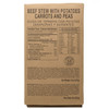 Beef stew with potatoes, carrots and peas MRE