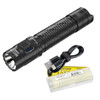 NITECORE Flashlight 3300 Lumen with charger and batteries 