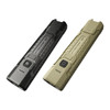 Black and tan Nitecore Flashlight EDC07 1500 Lumens Rechargeable