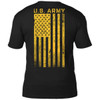 Back side of the 7.62 Army Tactical Flag Tee